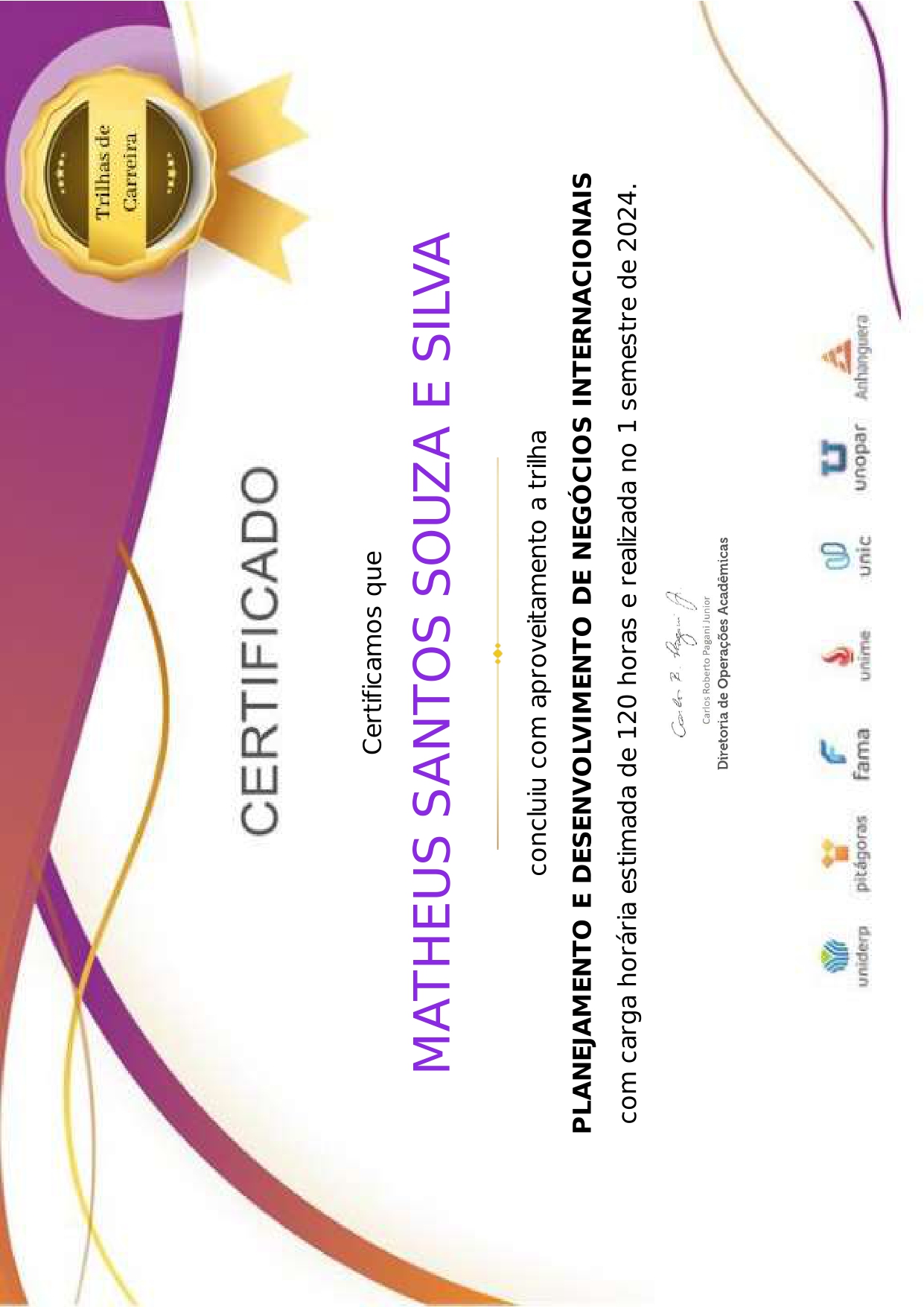 Planejamento e Desenvolvimento de Negócios Internacionais